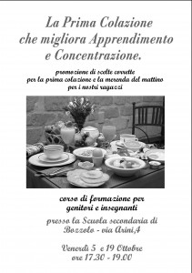 corso prima colazione